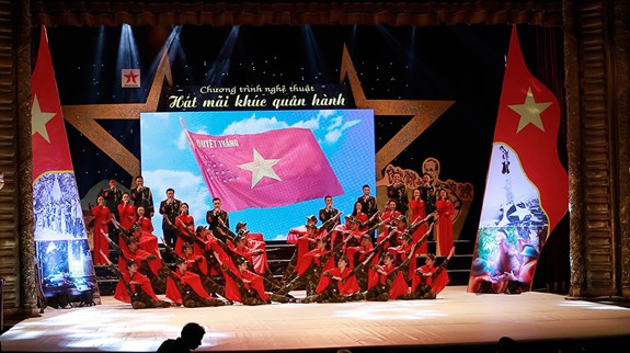 Chương trình nghệ thuật “Hát mãi khúc quân hành” 